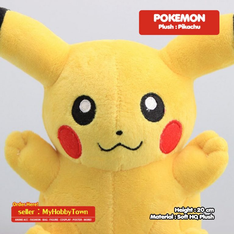  Boneka  Pokemon  Pikachu Plush Doll Mini Toko Anime 