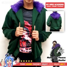 Jaket Anime Boku no Hero Academia - Kai Chisaki Overhaul - Jacket Bulu HQ - myhobbytown