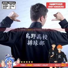 Jaket Anime Haikyuu! - Karasuno High School Volleyball Club - Hinata Tobio - myhobbytown
