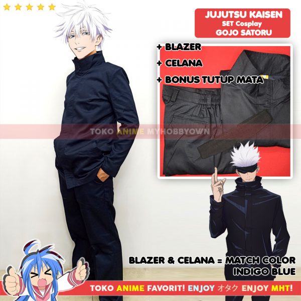 Celana Anime Gakuran Jujutsu Kaisen Gojo Satoru Toko Anime Terpercaya Di Indonesia 6327