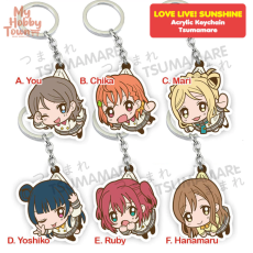 Gantungan Kunci Acrylic Anime Love Live Sunshine Satuan