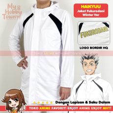 Jaket Haikyuu Fukurodani Winter Version Anime Cosplay Bokuto Akaashi