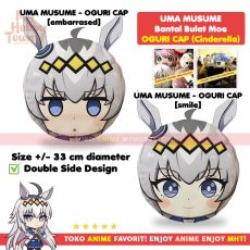 Bantal Bulat Anime Uma Musume Cinderella Oguri Cap