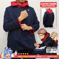 Blazer Jaket Anime Gakuran Jujutsu Kaisen Itadori Yuji Sukuna