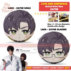 Bantal Bulat Moe Zayne Love and Deepspace Game Plushie Doll Pillow