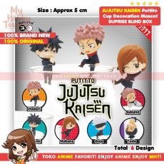 Original Kitan Club Putitto Figure Anime Jujutsu Kaisen Cup Decoration Series Surprise Blind Box - Gojo Satoru Itadori Yuji Fushiguro Megumi Nobara Kugisaki Ryomen Sukuna Aoi Todo