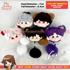 Gantungan Kunci Boneka Game Love and Deepspace Rafayel Sylus Zayne Xavier Caleb Dumpling
