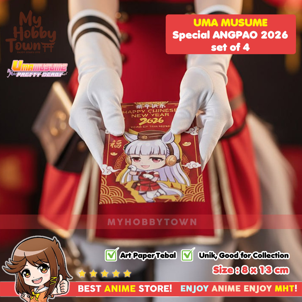 Angpao Uma Musume Pretty Derby Special Imlek 2026 Shio Tahun Kuda set Of 4 - Gambar 5