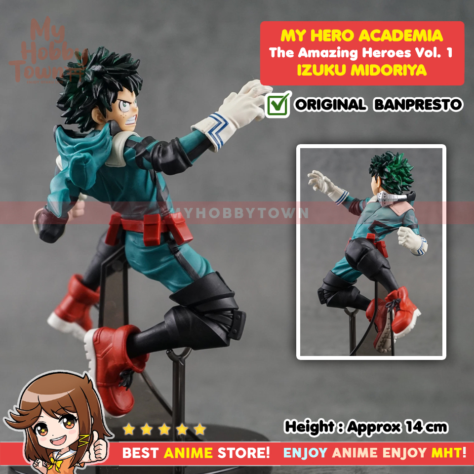Figure Anime Original My Hero Academia Izuku Midoriya Amazing Hero Vol 1 - Gambar 4