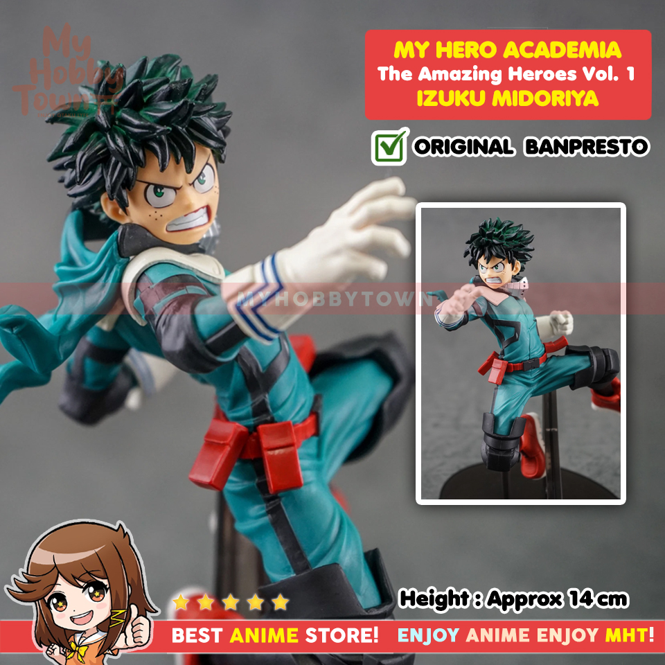 Figure Anime Original My Hero Academia Izuku Midoriya Amazing Hero Vol 1 - Gambar 6