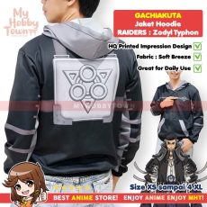 Jaket Hoodie Sweater Anime Gachiakuta Raiders Zodyl Typhon Impression Cosplay