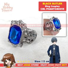 Cincin Kuroshitsuji Black Butler Ciel Phantomhive Heritage Biru