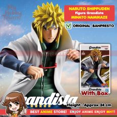 Myhobbytown Figure Anime Original Naruto Shippuden Minato Namikaze Grandista Banpreto