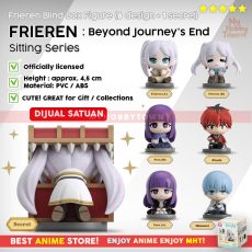 Original Frieren Blind Box Chibi Figure – Pajangan Mini Seri Duduk Lucu Frieren