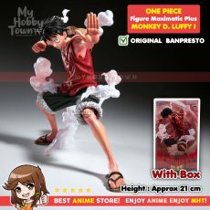 Figure Anime Original One Piece Monkey D. Luffy I Maximatic Plus Tinggi 21 cm Dengan Box Produk Resmi Banpresto Bandai Namco