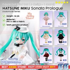Hatsune Miku Figure Doll Blind Box Sonata Prologue – Boneka Pajangan Berpakaian Kain Asli Edisi Daalamode