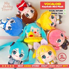 Gantungan Kunci Boneka Vocaloid Mini Plush – Koleksi Plushie Karakter Ikonik